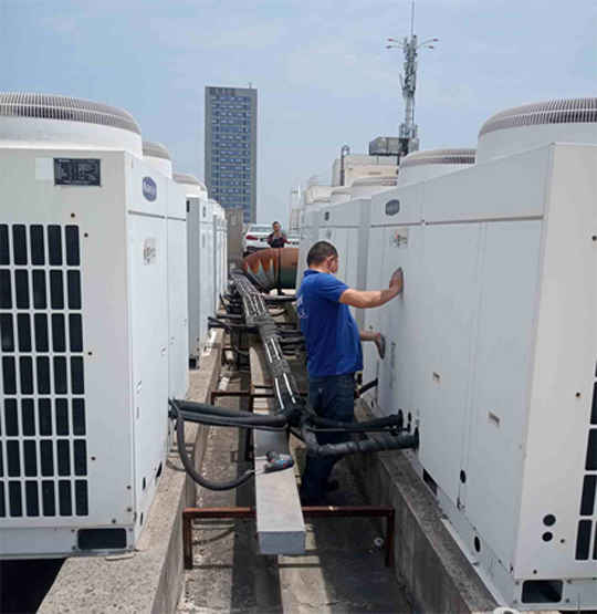 黄石市中央空调制热和不制冷系统维修方法